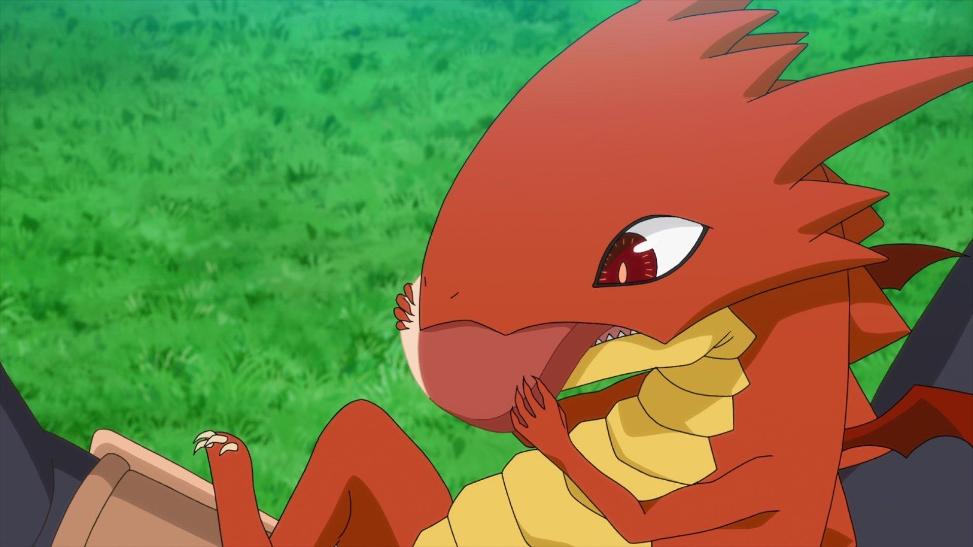 Still from Earth Finds a Baby Dragon