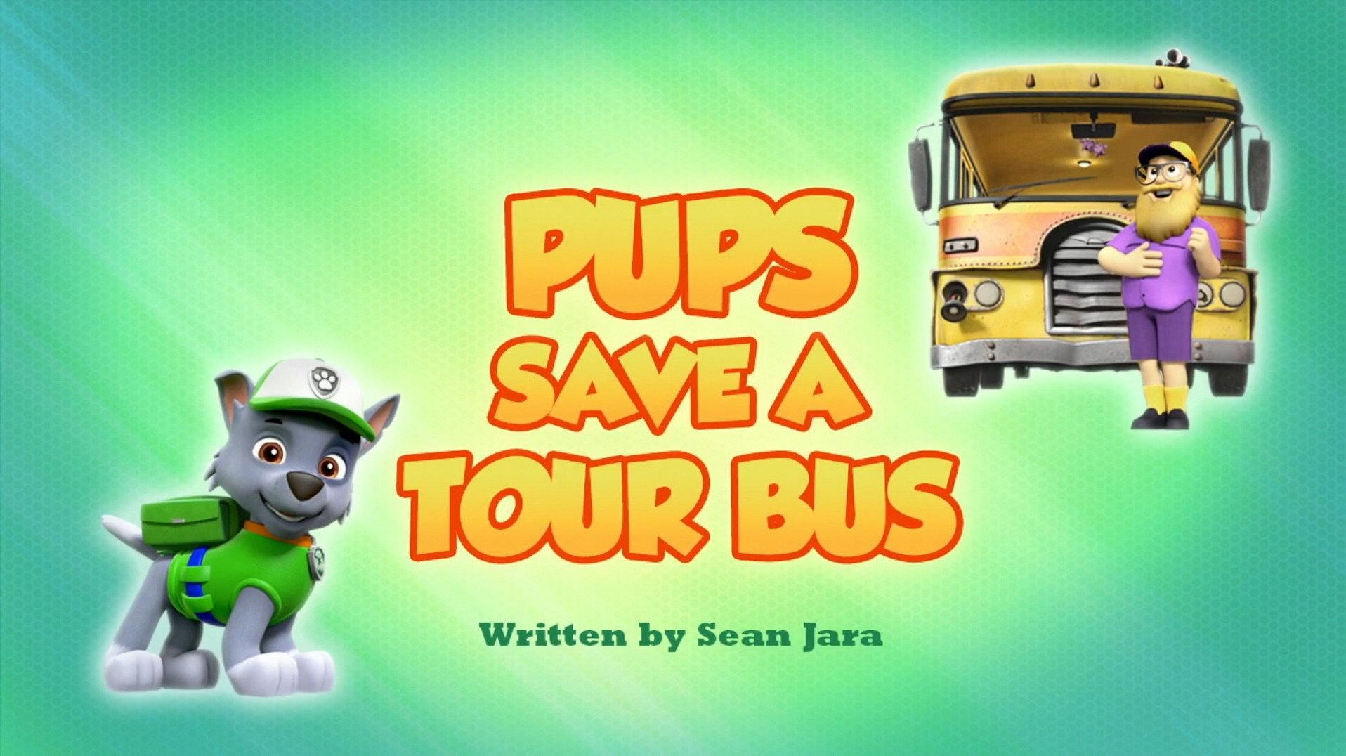 Still from Pups Save a Tour Bus