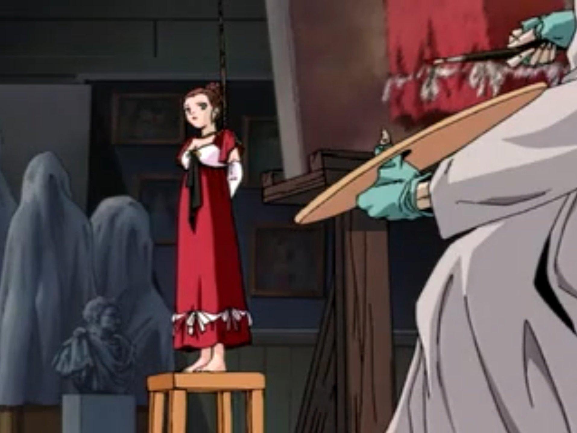 Still from The Picture that Swallows People – da Vinci