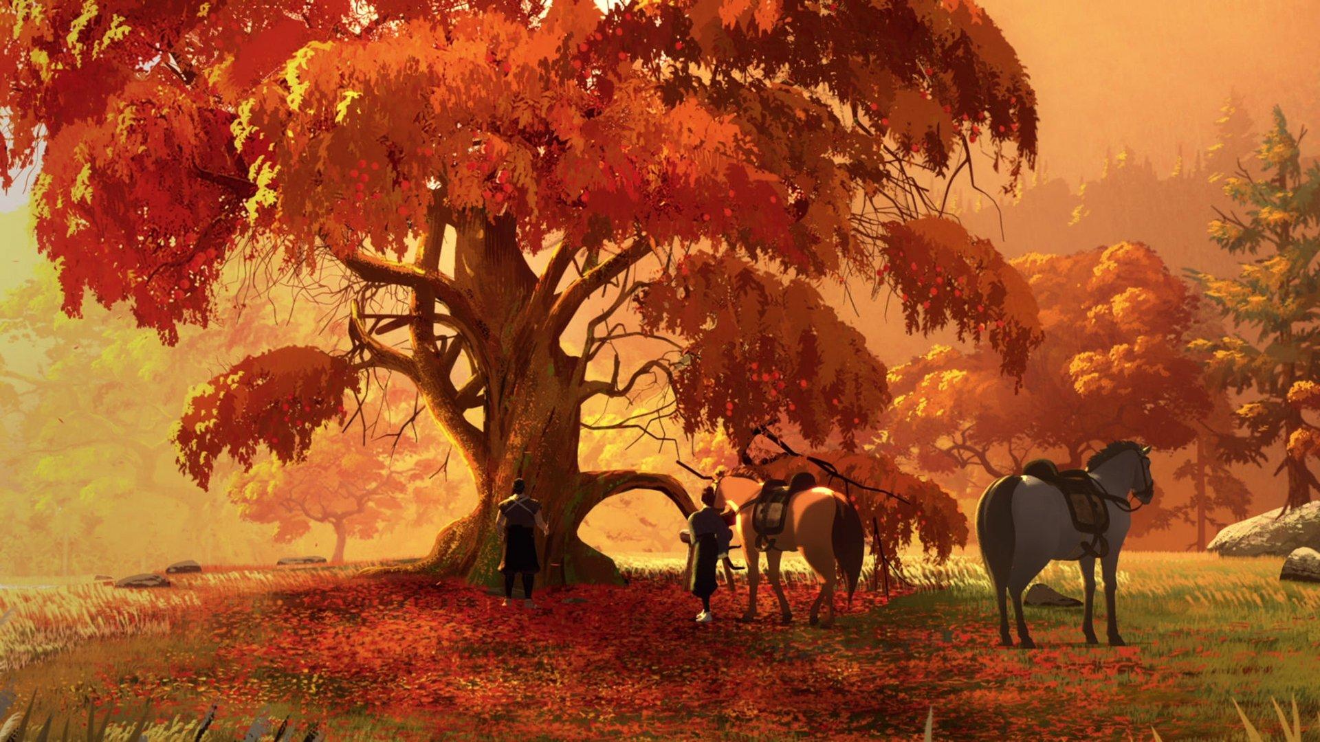 Still from The Tale of the Ronin and the Bride