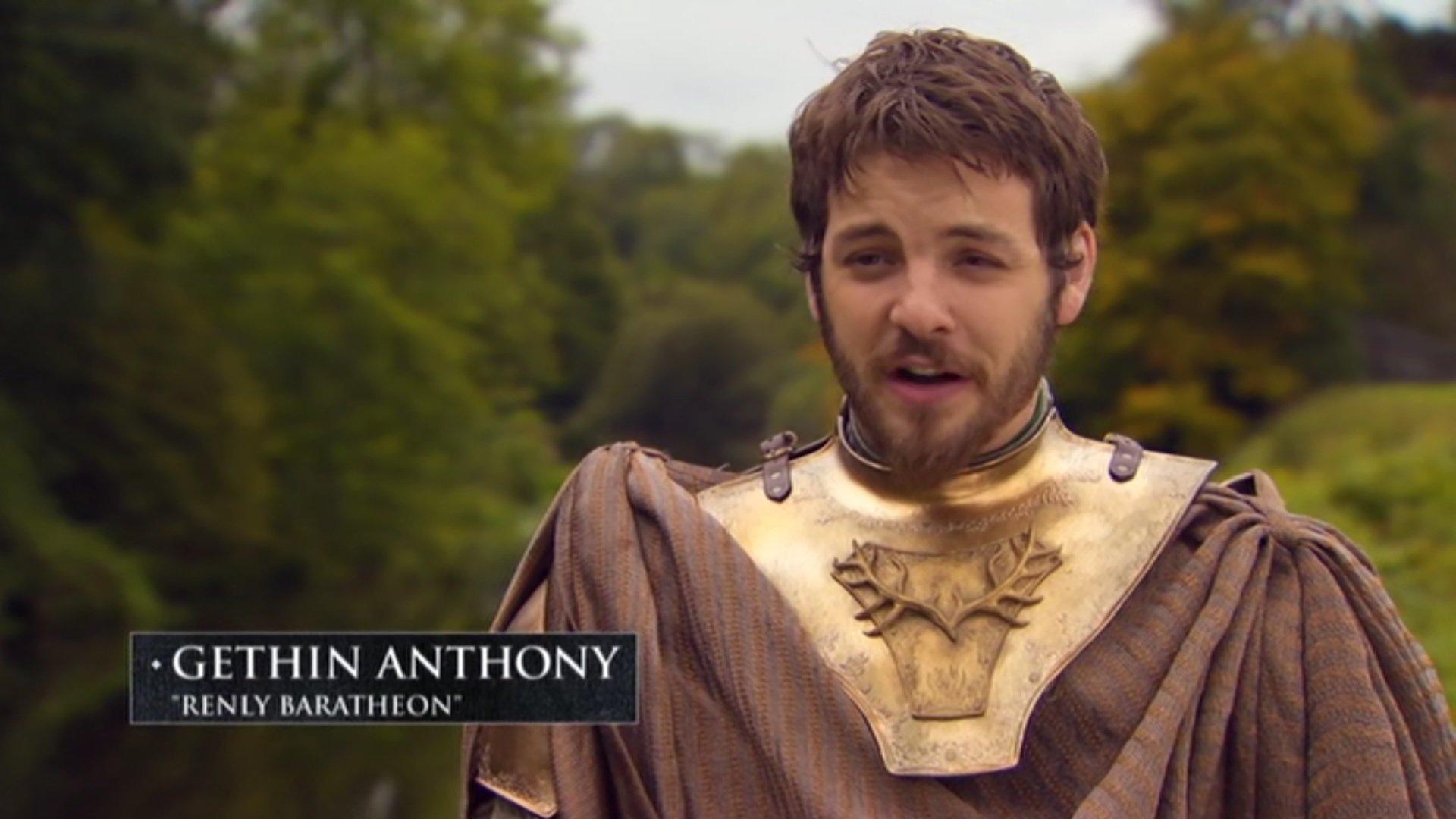 Still from Season 2 Character Profiles: Renly Baratheon