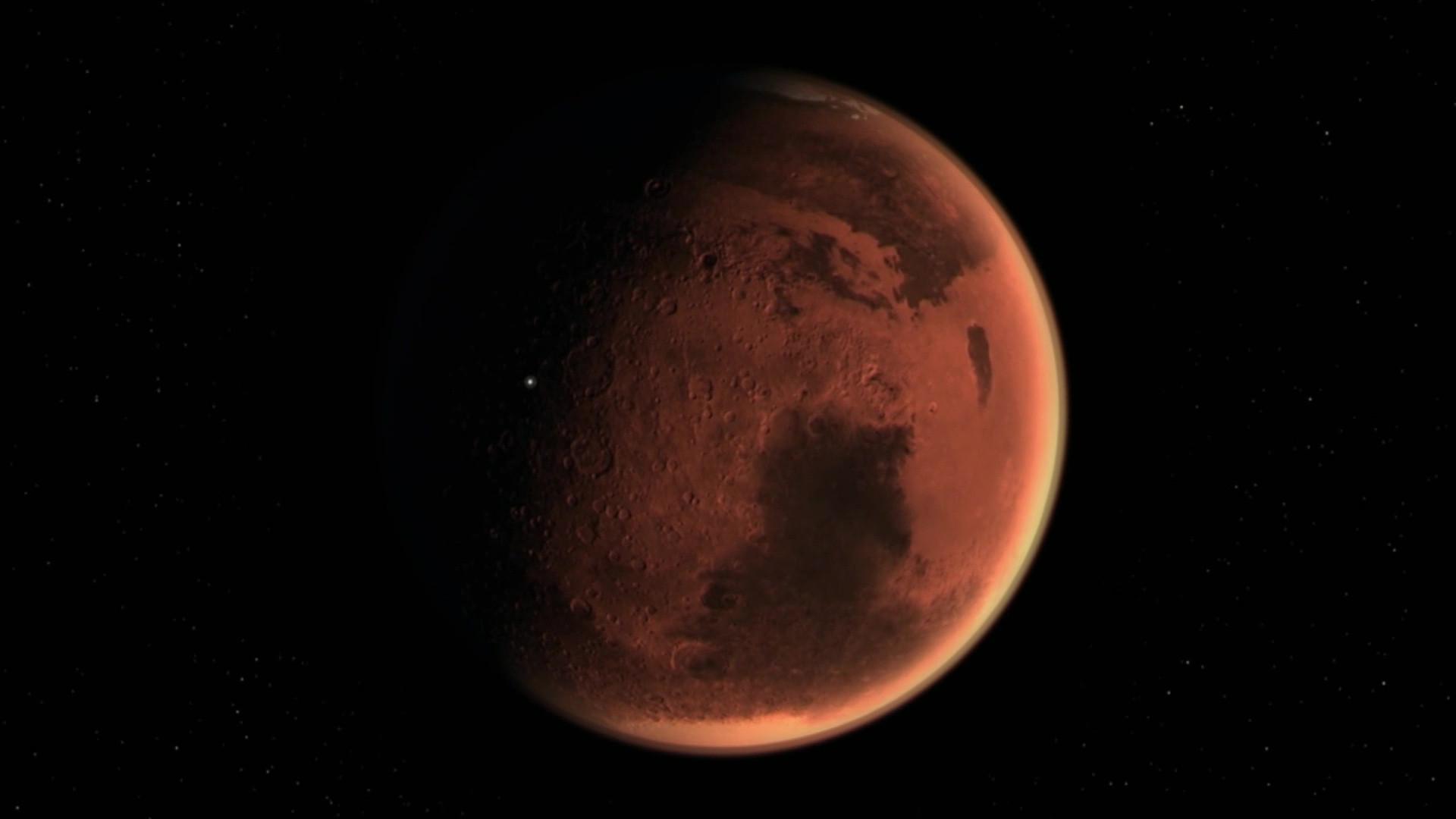 Still from NASA's Journey to Mars