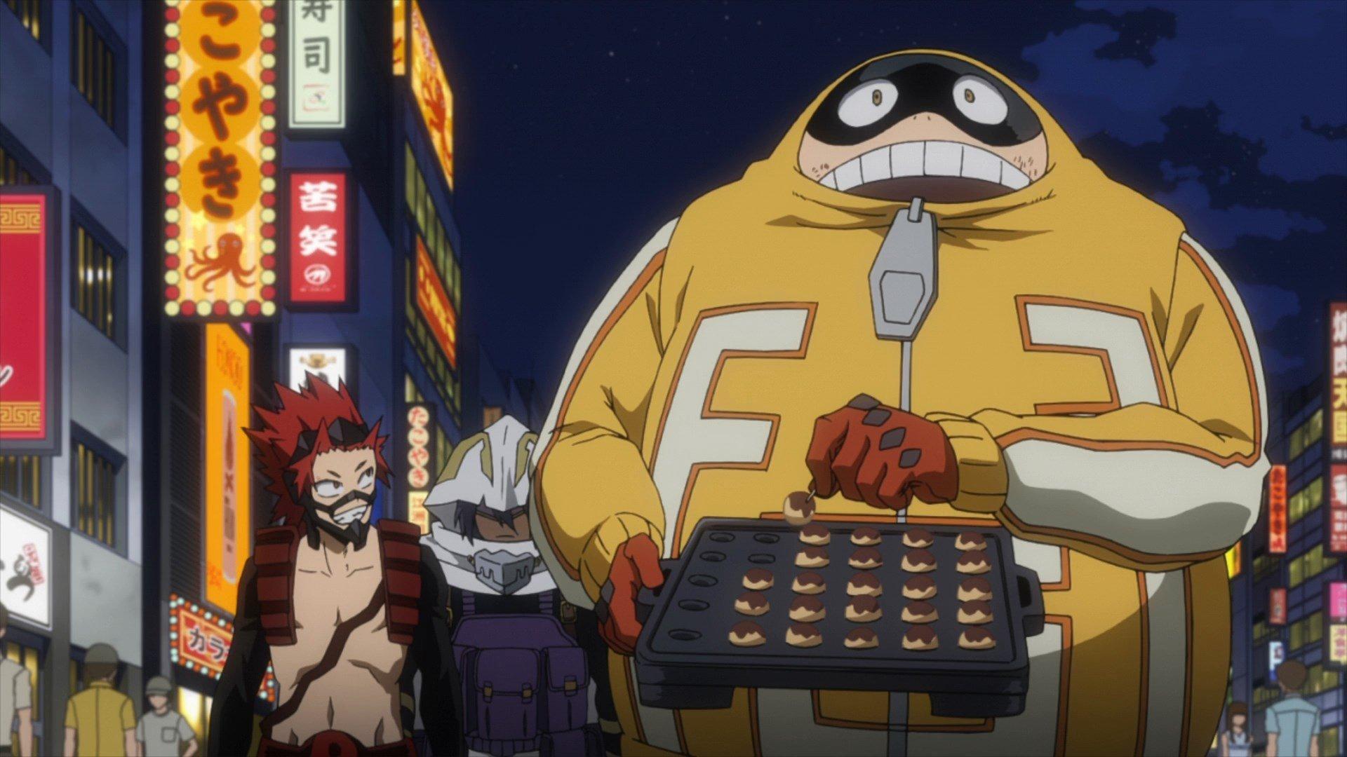 Still from Let’s Go, Gutsy Red Riot