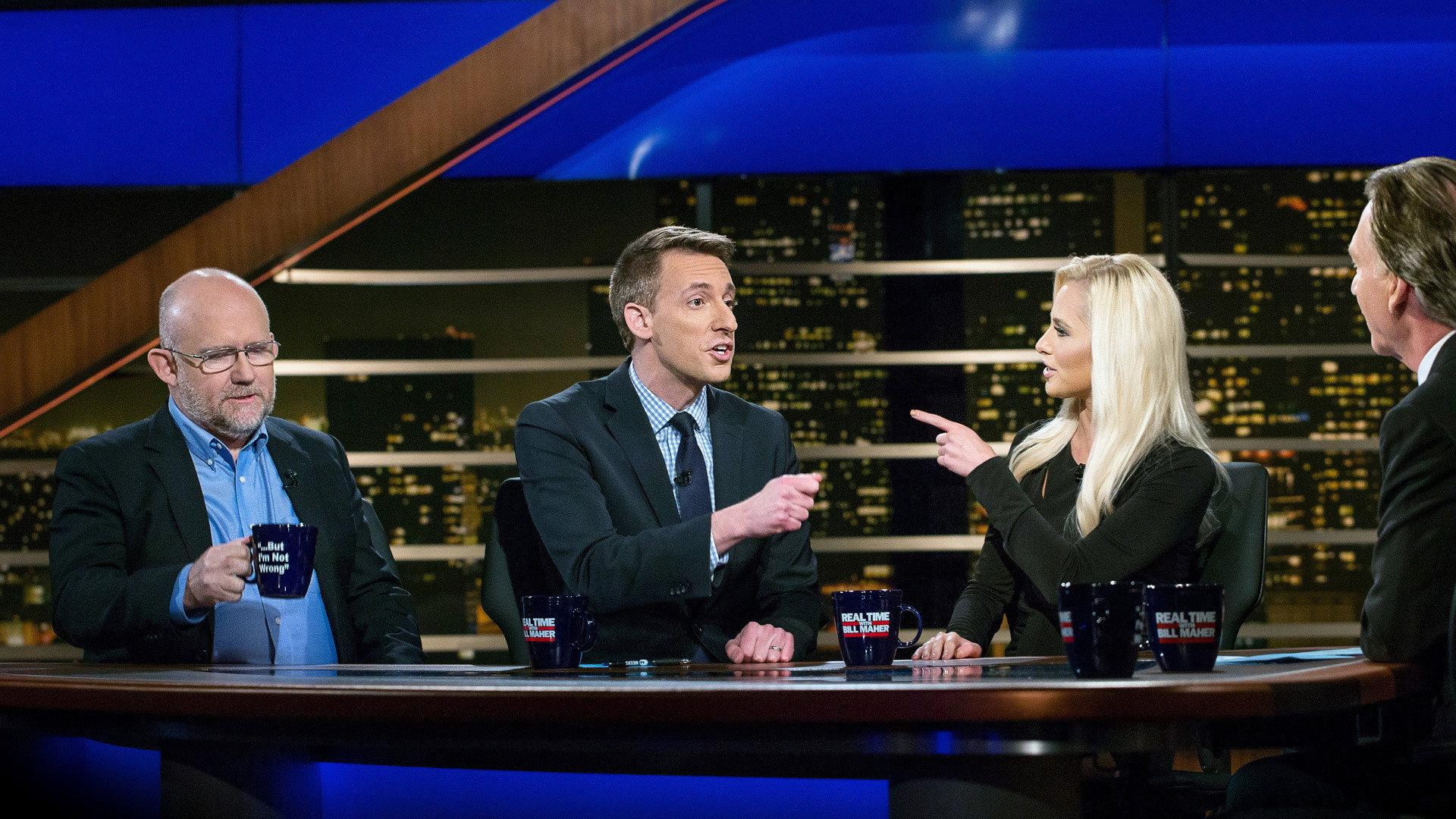 Still from Michael Eric Dyson; Jason Kander, Tomi Lahren and Rick Wilson; Leah Remini