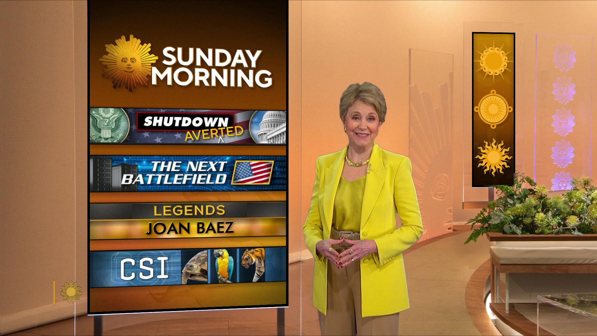 Still from 10/01/2023: Sunday Morning