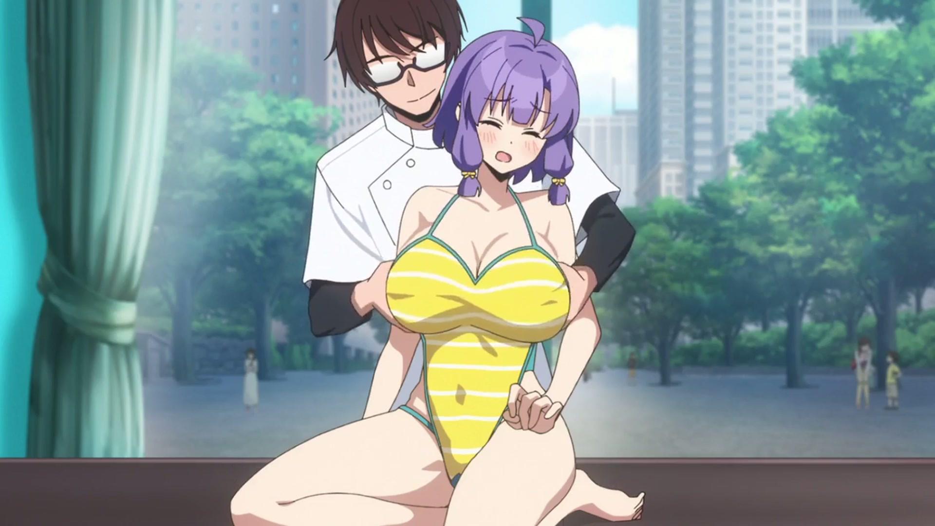 Still from Misaki Gets the Massages Everyone Else Is Getting