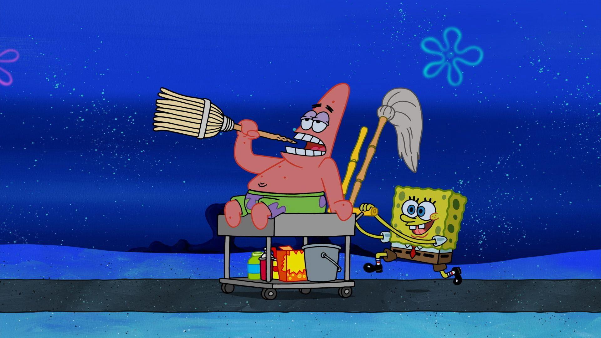 Still from Krusty Kleaners
