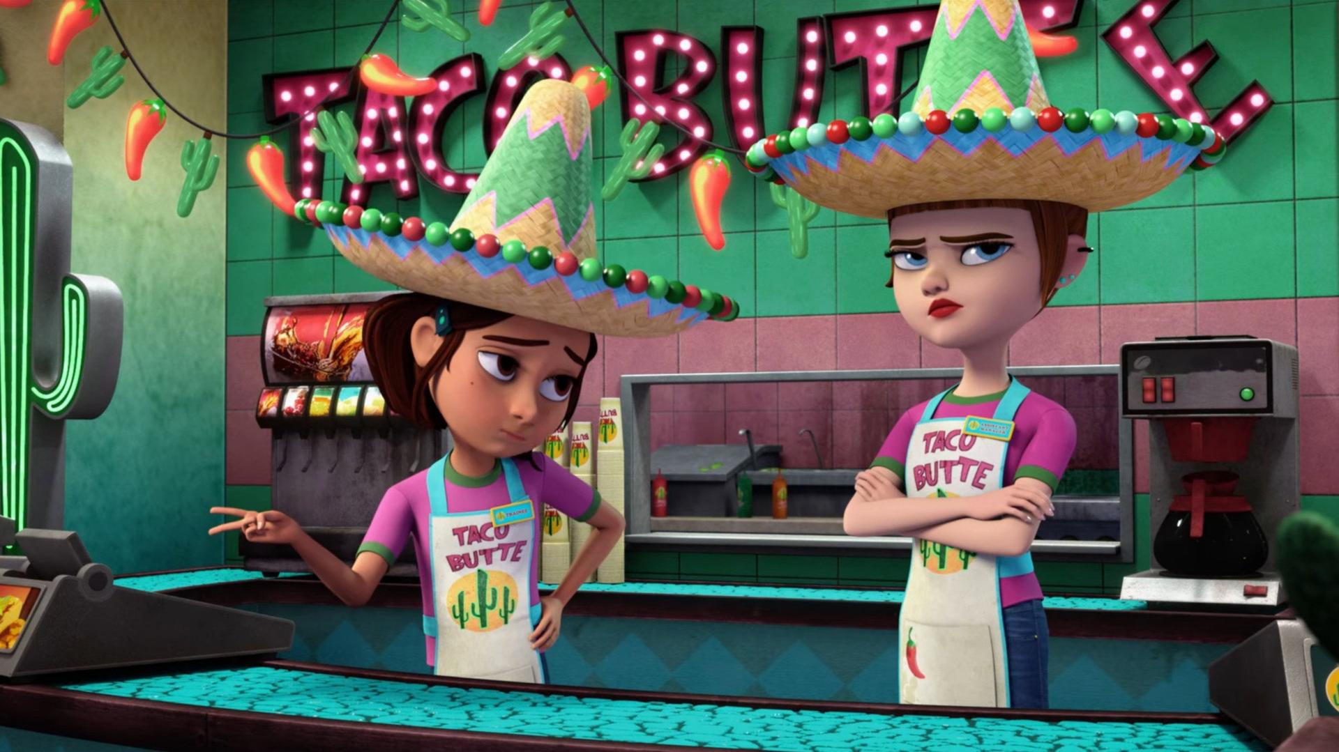 Still from Stakeout Burrito