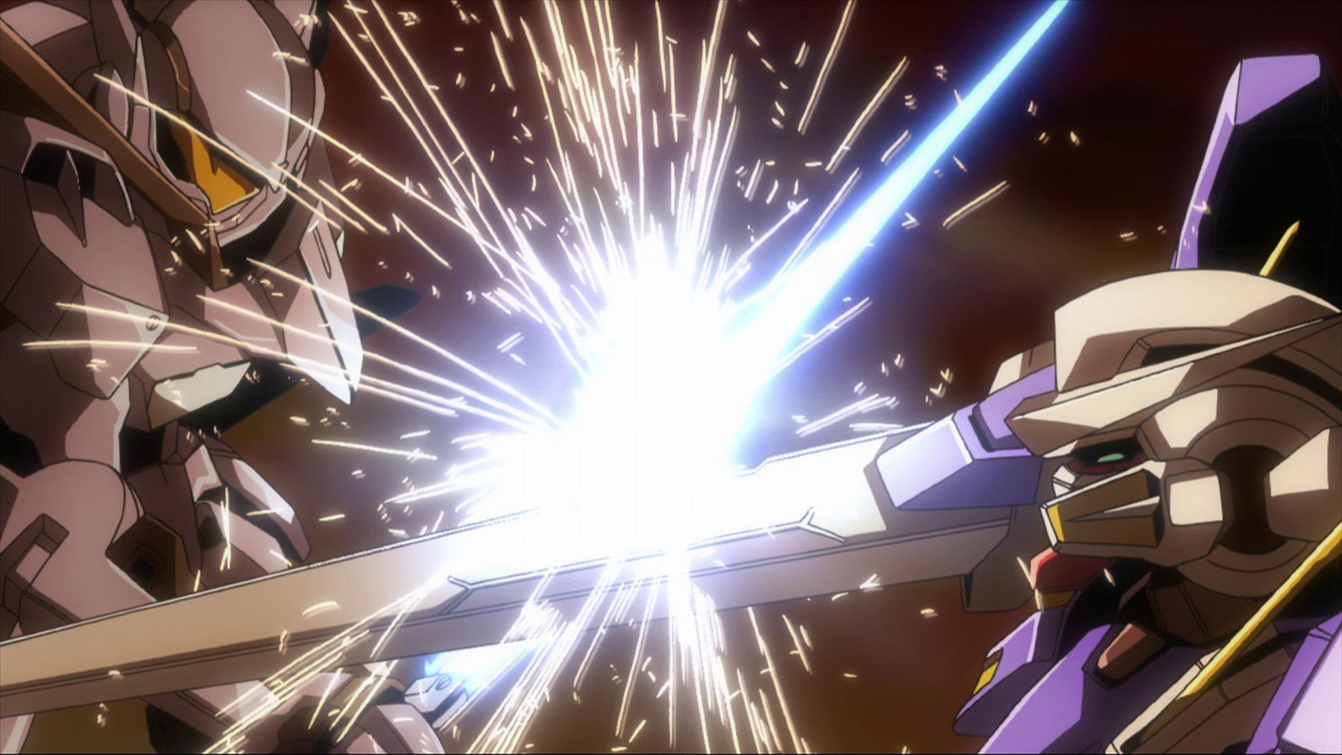 Still from Gundam Meister