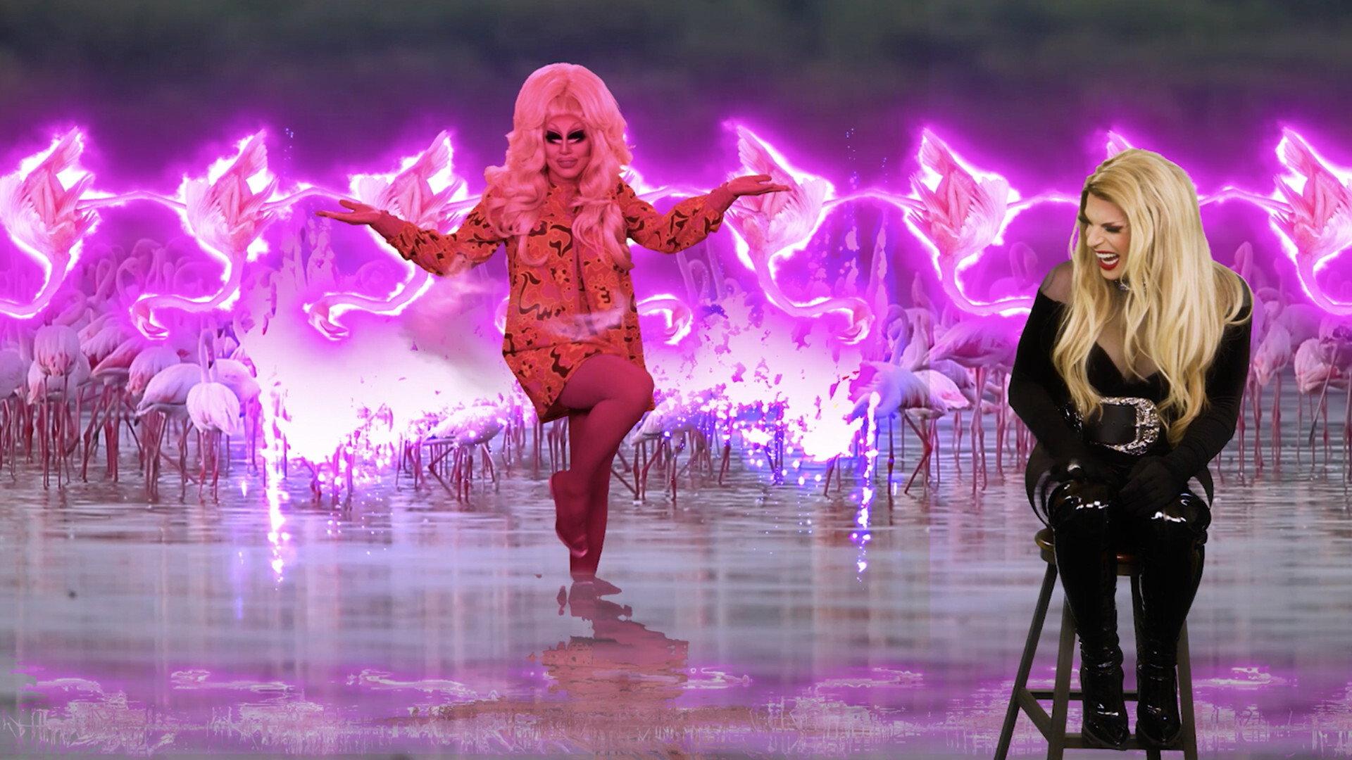 Still from Superheroes & Villains