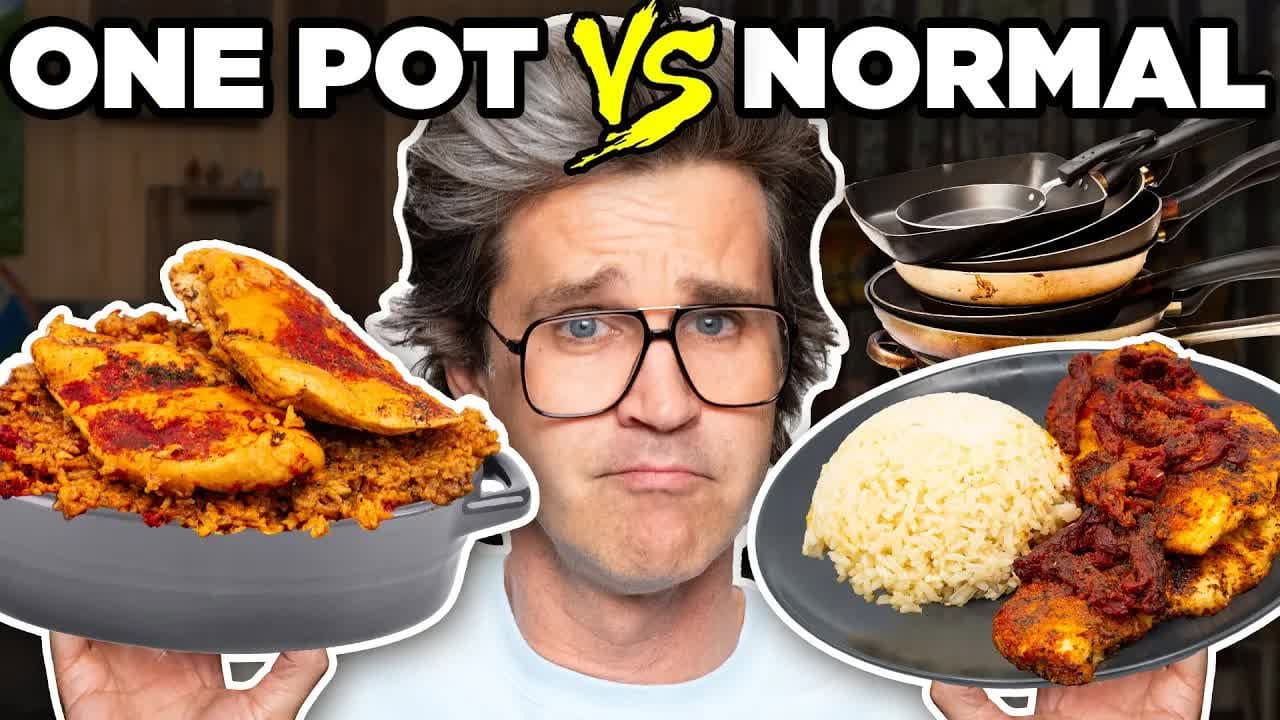Still from Are One Pot Meals ACTUALLY Better? (Taste Test)