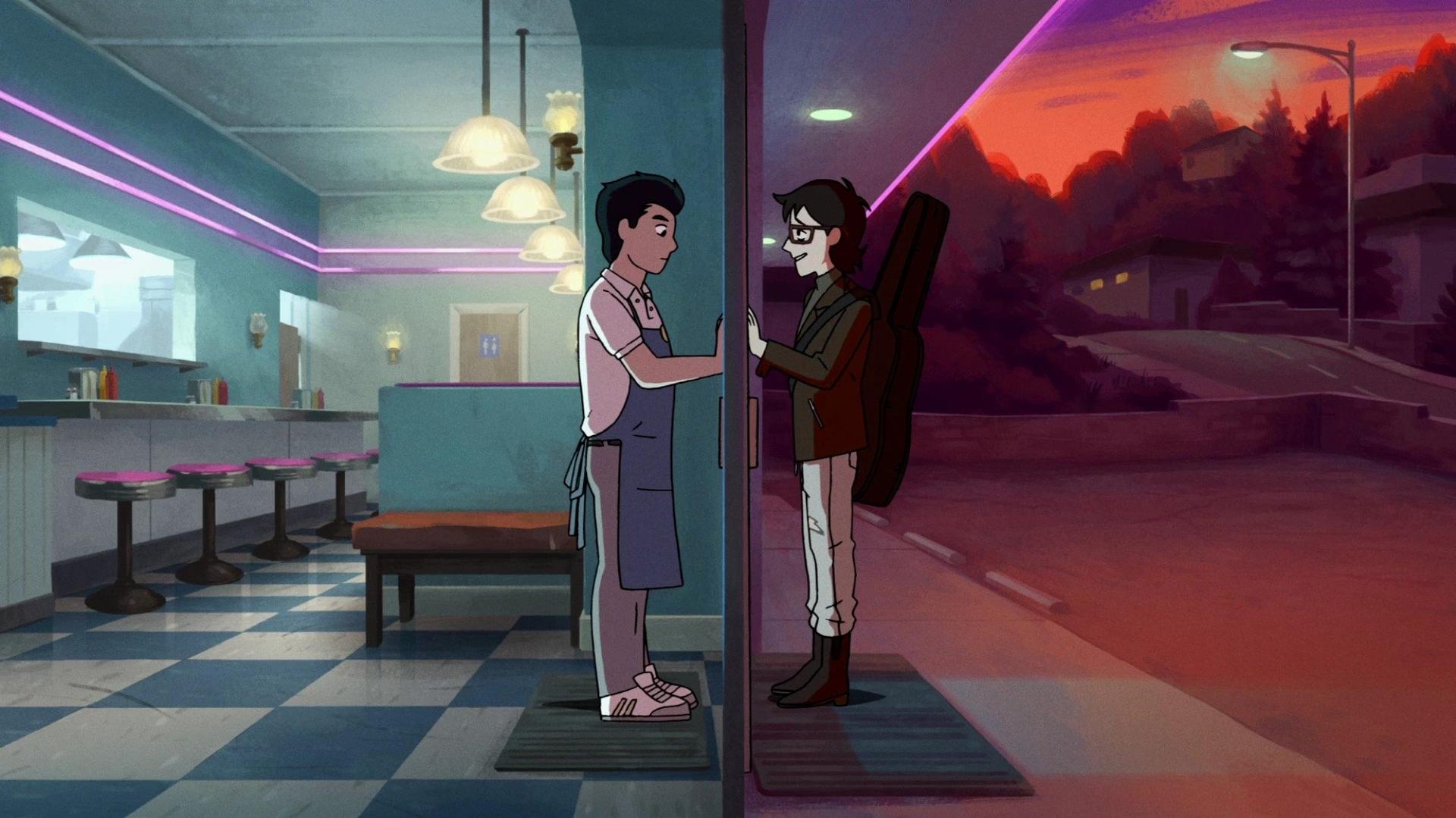 Still from The Twin Tapes