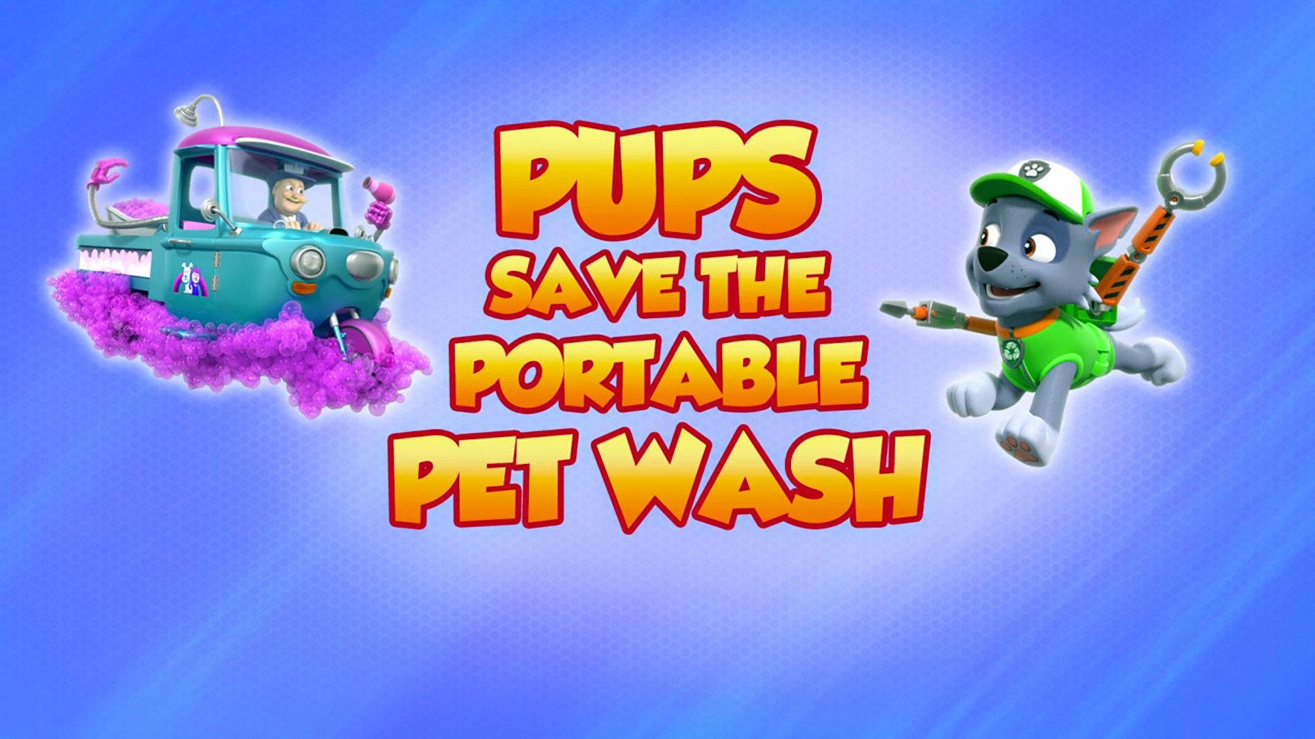 Still from Pups Save the Portable Pet Wash