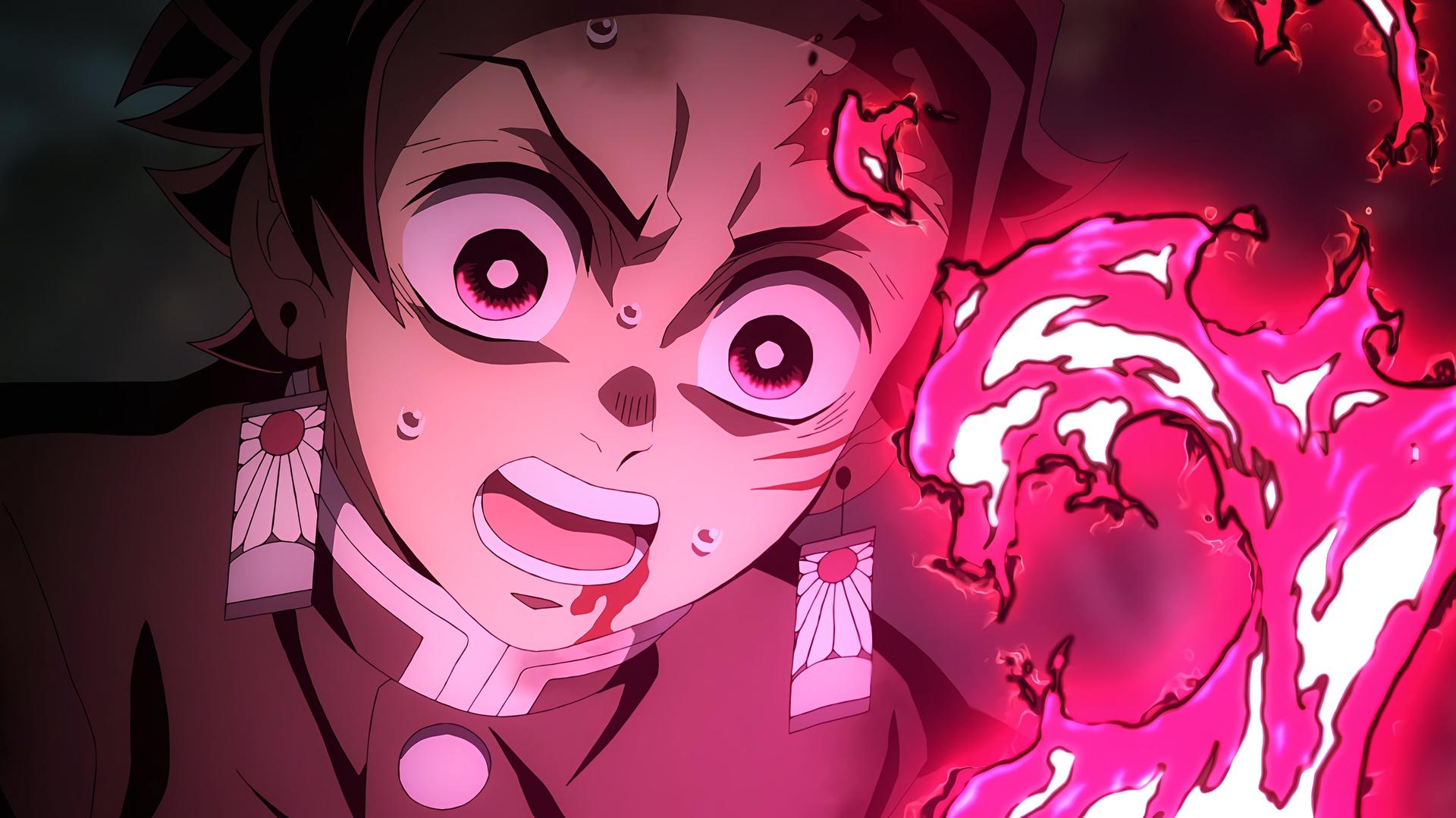 Still from Bright Red Sword