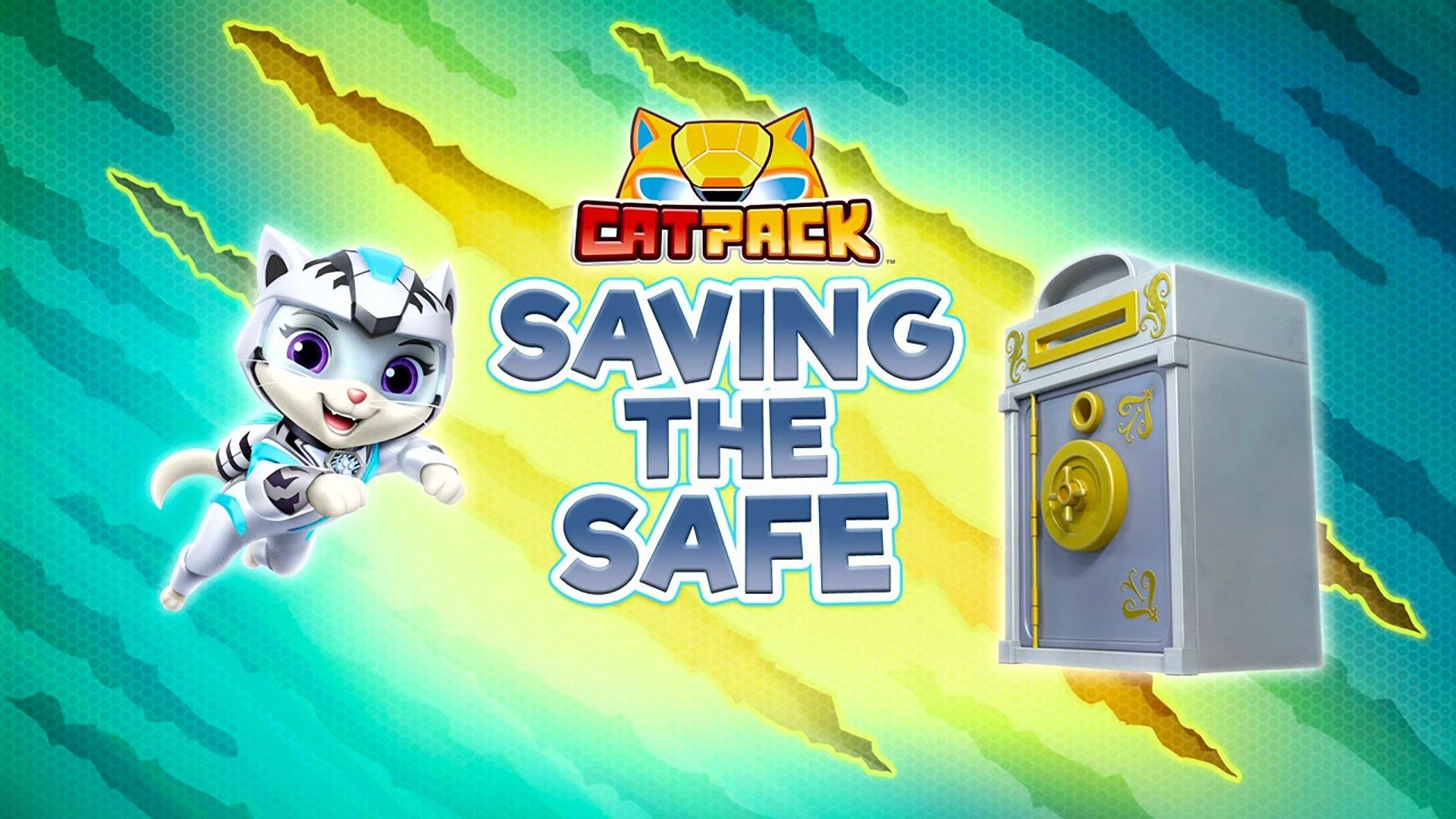 Still from Cat Pack: Saving the Safe