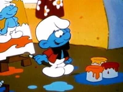 Still from Gargamel's Dummy