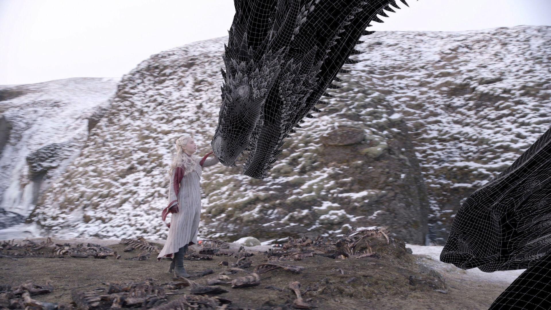 Still from From Renderings to Reality: The Visual Effects of Season 8