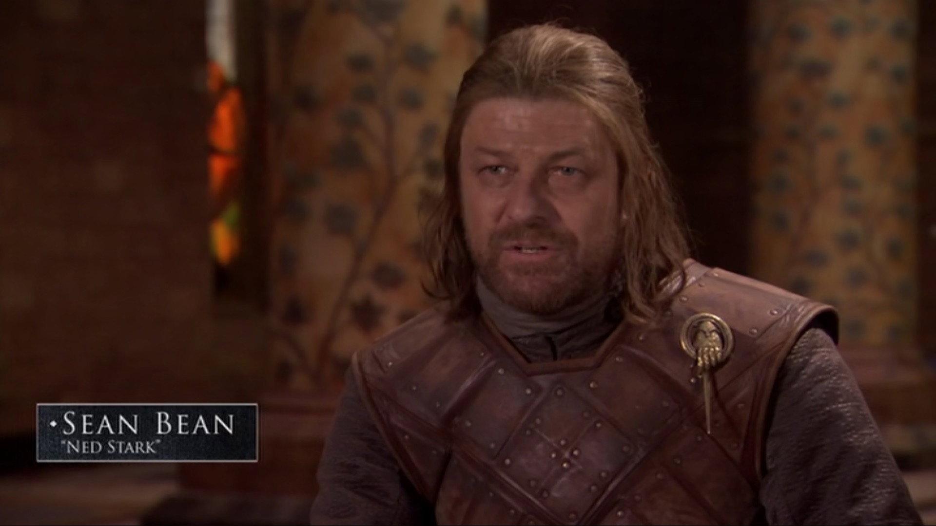 Still from Season 1 Character Profiles: Ned Stark