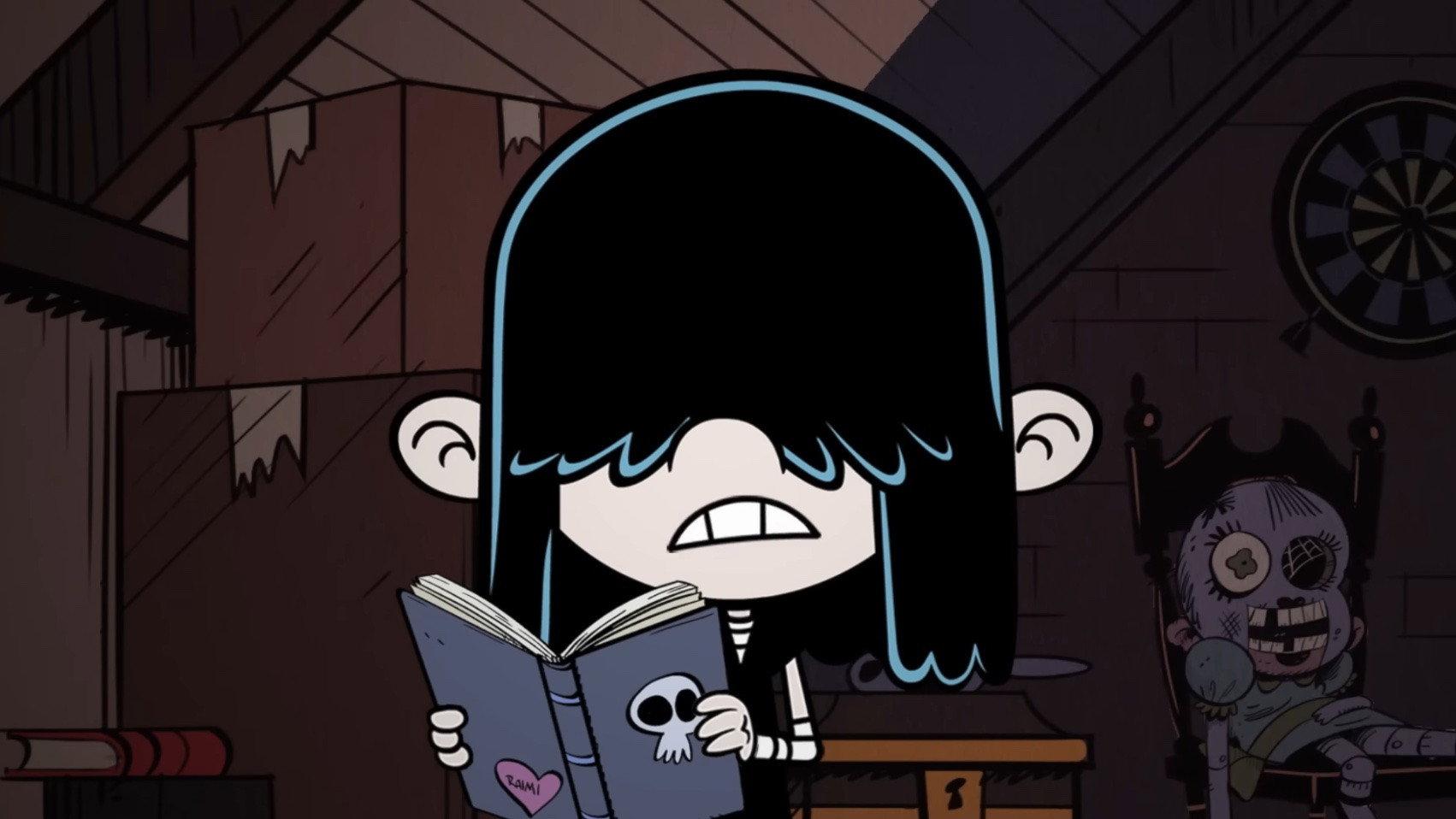 Still from Lucy Loud's Halloween Scare-a-thon