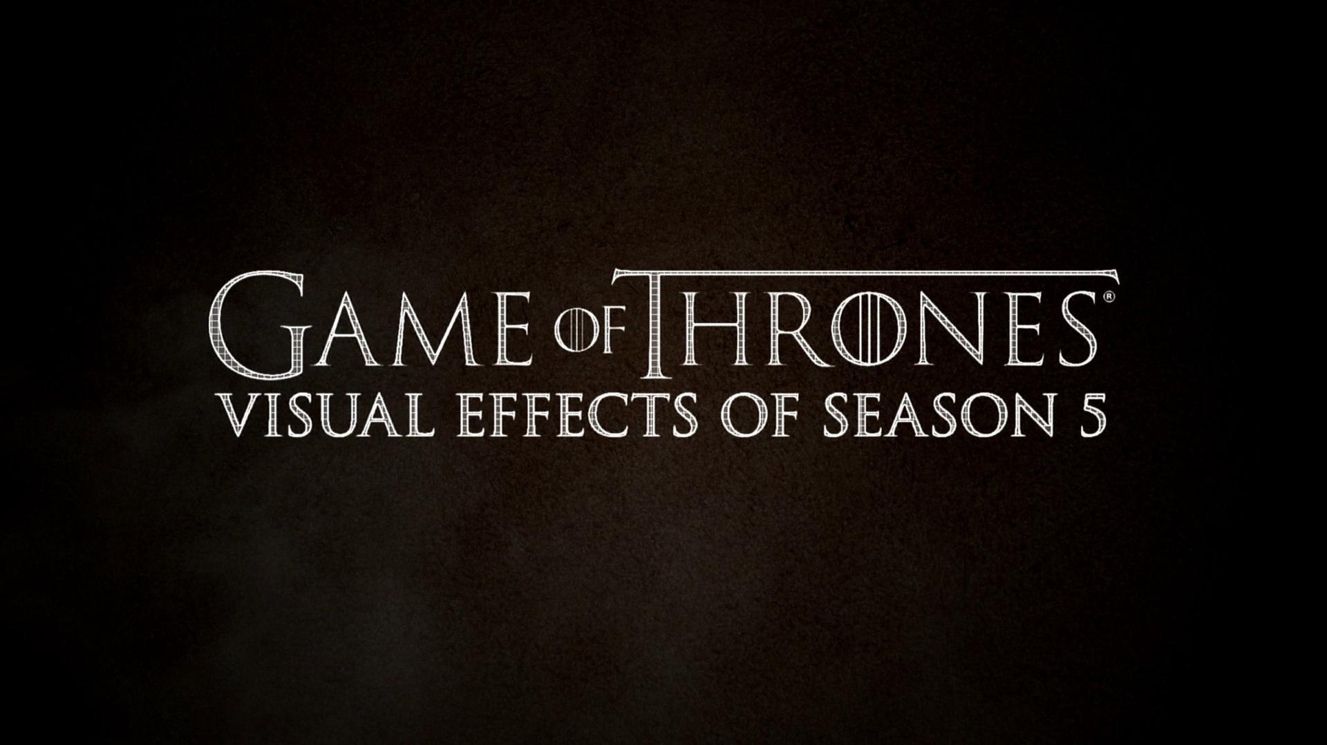 Still from Creating the Visual Effects: Season 5