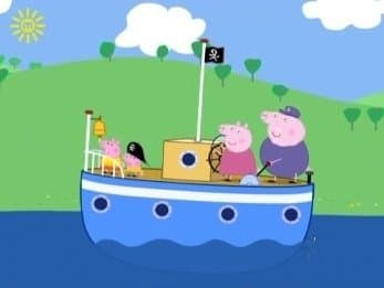 Still from Grandpa Pig's Boat