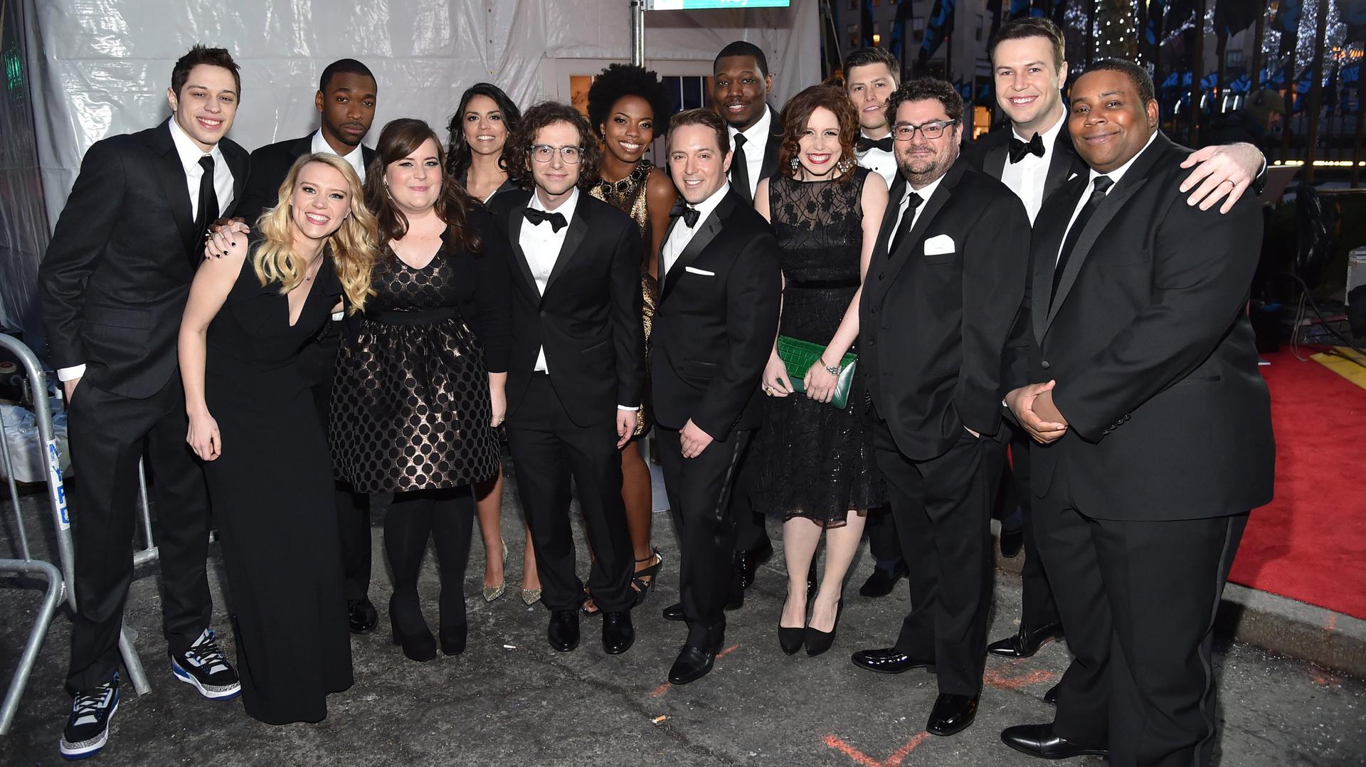 Still from SNL 40th Anniversary Red Carpet Special