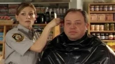 Still from Hair Comes The Judge