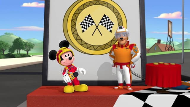 Still from Mickey's Spring Grand Prix