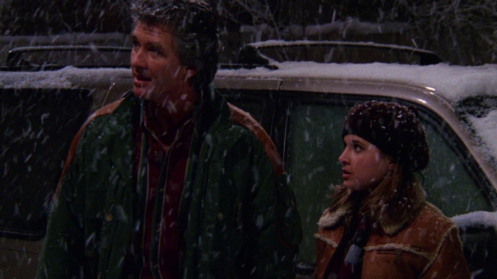 Still from The Fight Before Christmas