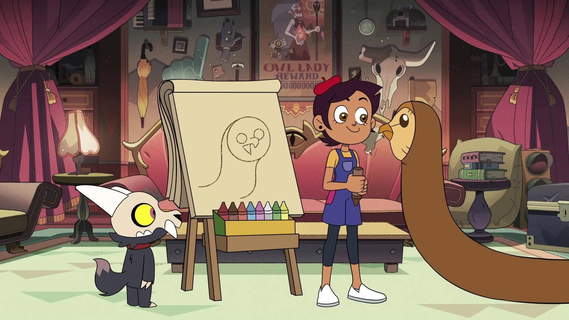 Still from Art Lessons with Luz