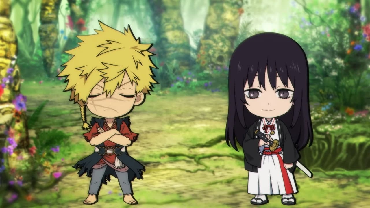 Still from A Bit of Hell's Paradise Episode 7: Memories of Siblings