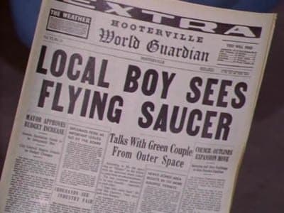 Still from The Saucer Season