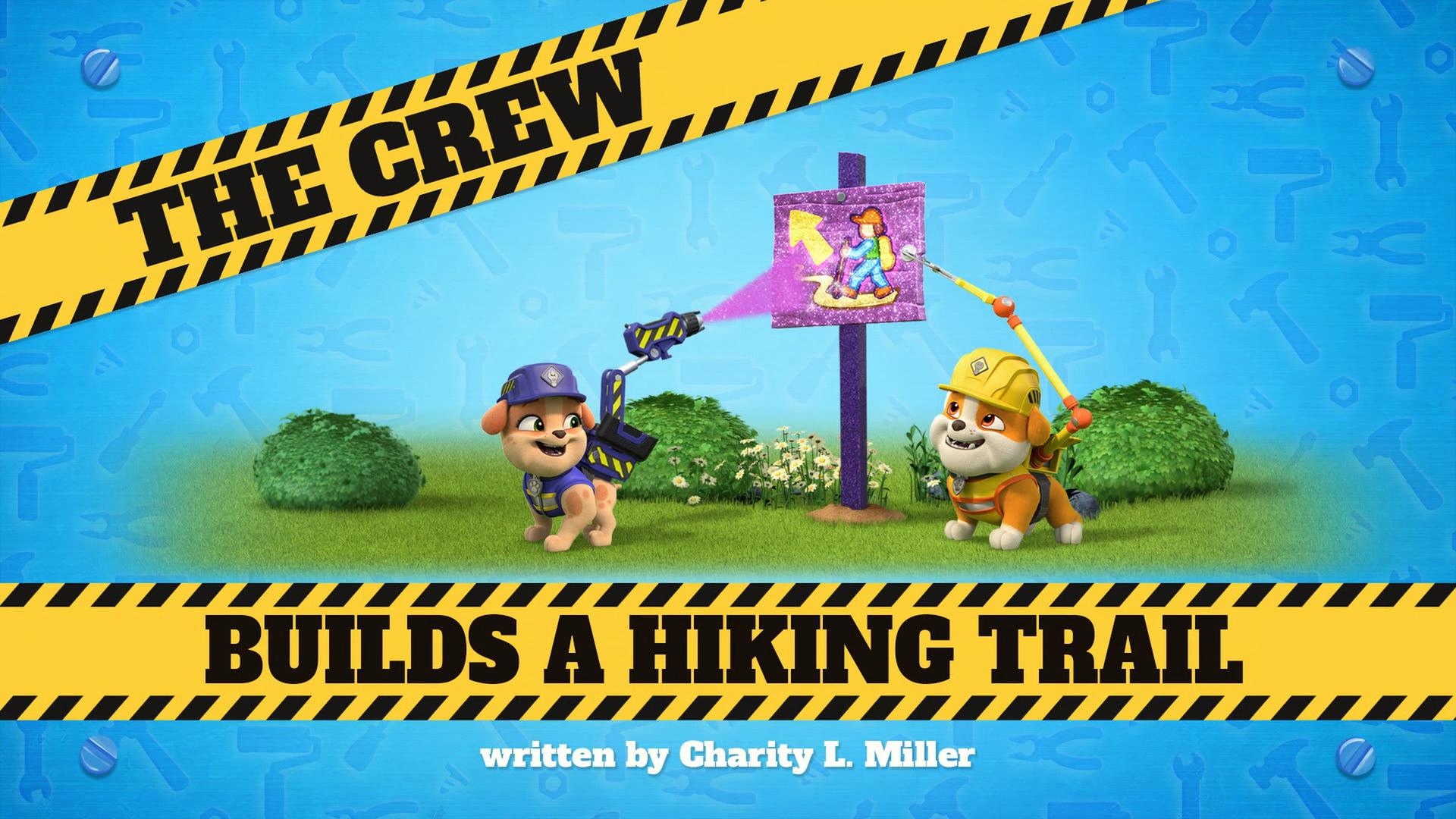 Still from The Crew Builds a Hiking Trail