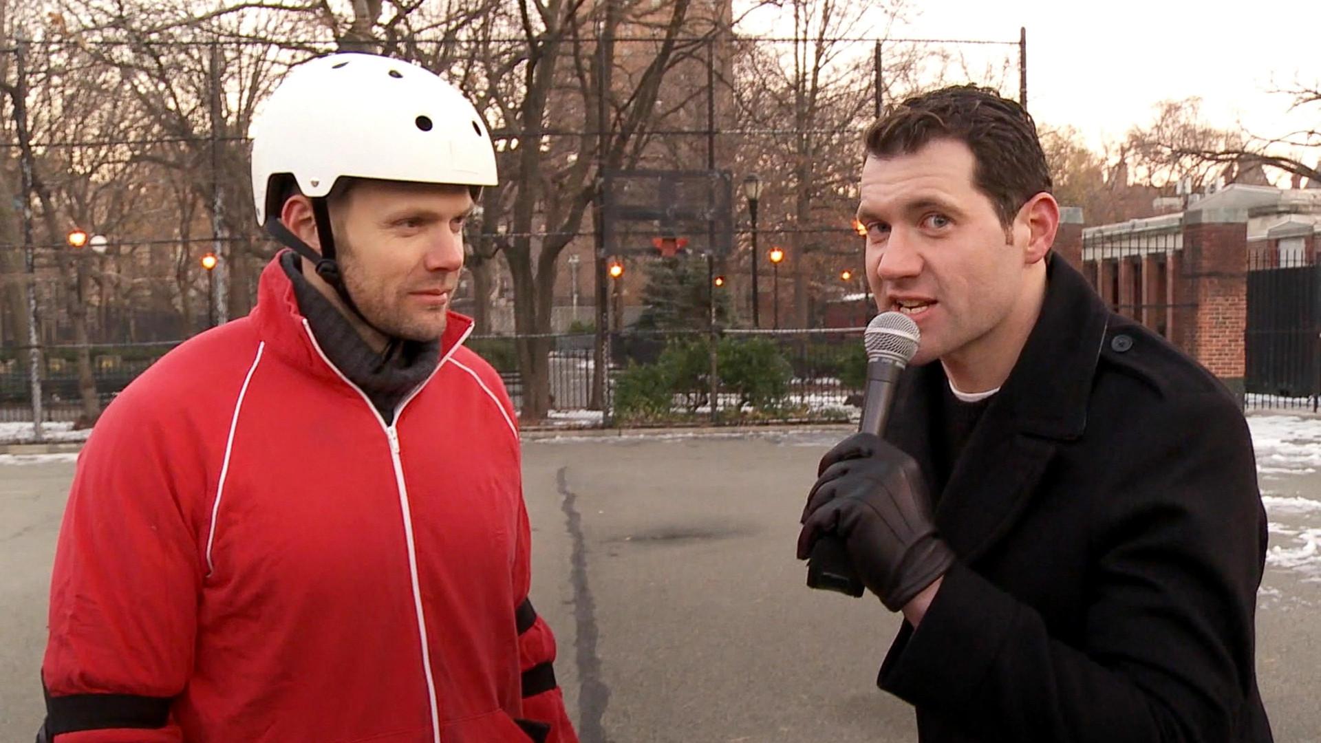Still from When the Easter Bunny Attacks!, with Joel McHale