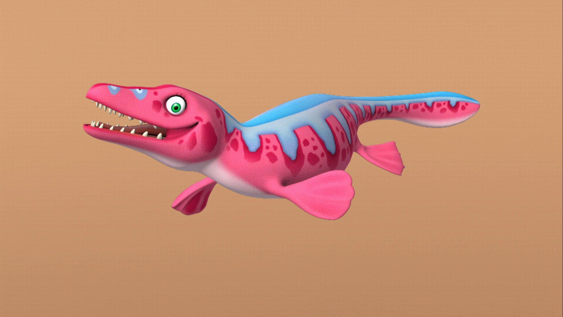 Still from Dinosaur Train Submarine: Maisie Mosasaurus