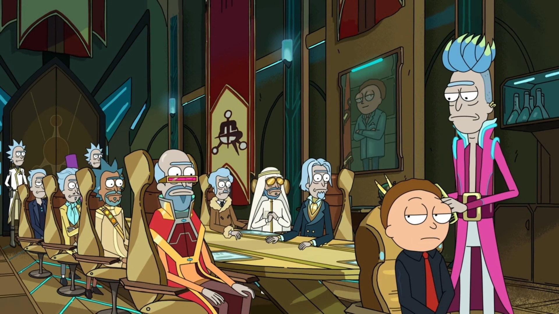 Still from The Ricklantis Mixup