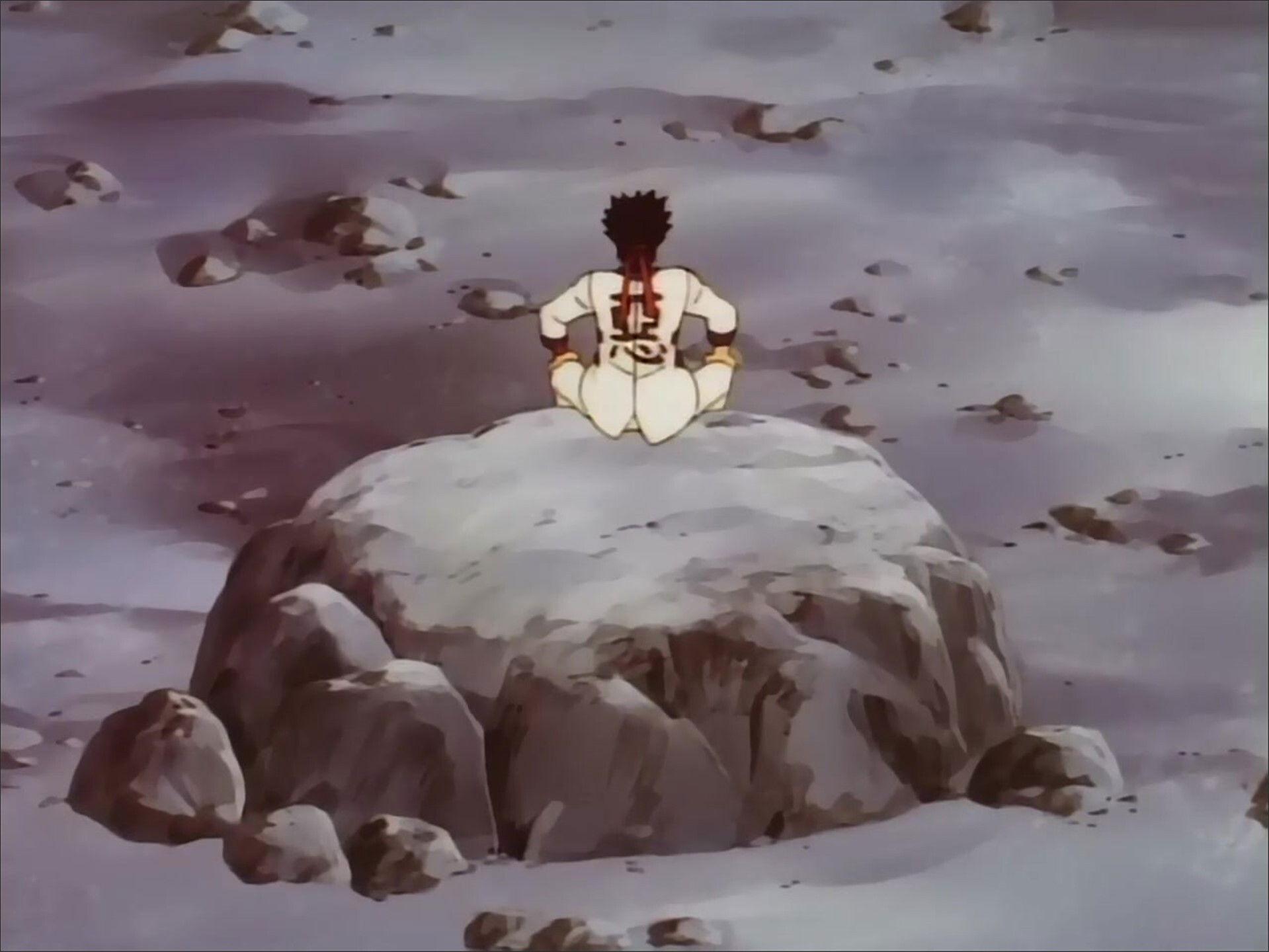 Still from Sanosuke's Secret Training: The Challenge of Anji, the Destroyer