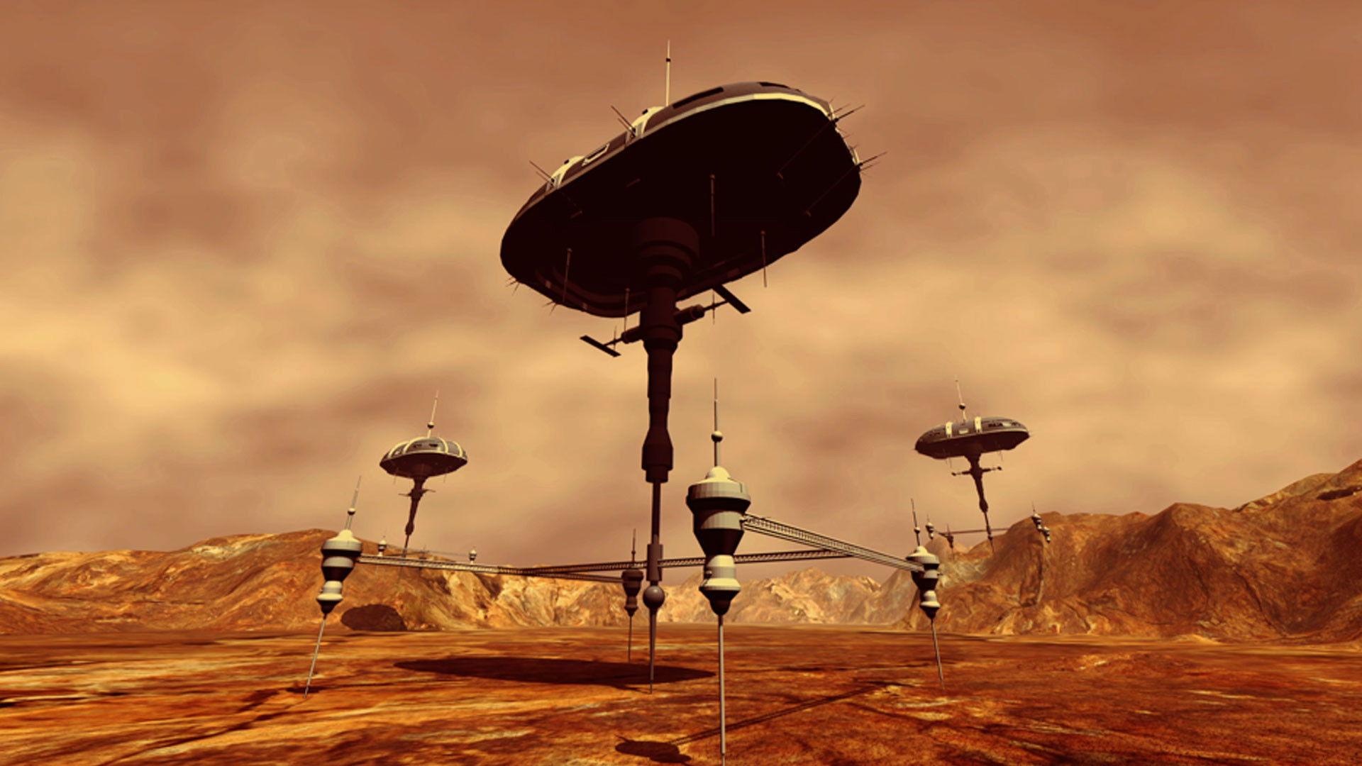 Still from Return to Mars