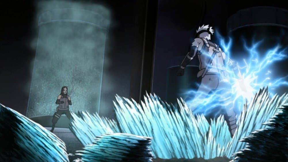 Still from The Targeted Sharingan