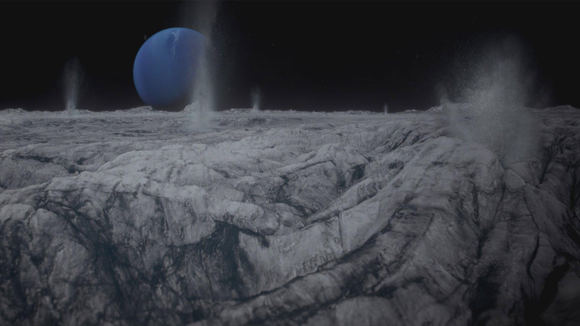 Still from The Planets: Ice Worlds