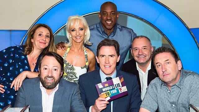 Still from Dion Dublin, Debbie McGee, Lucy Porter and Bob Mortimer