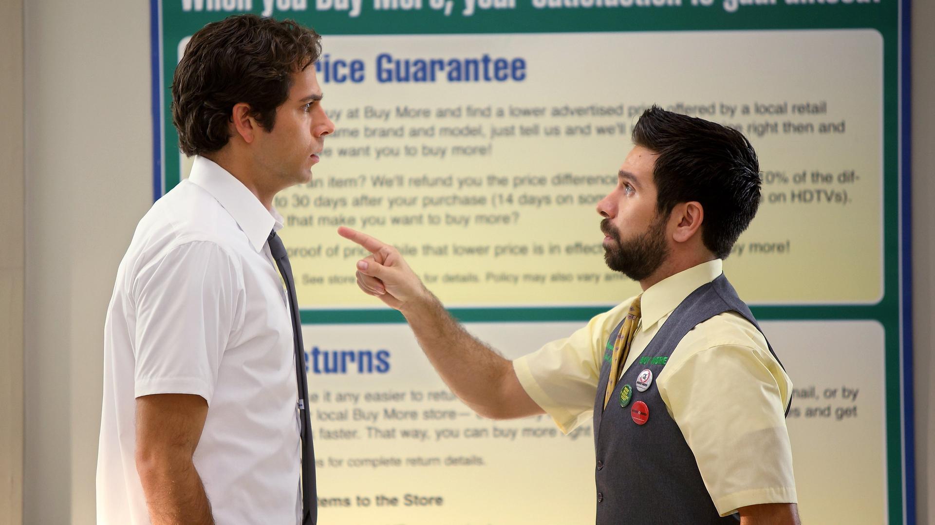 Still from Chuck Versus the Beard