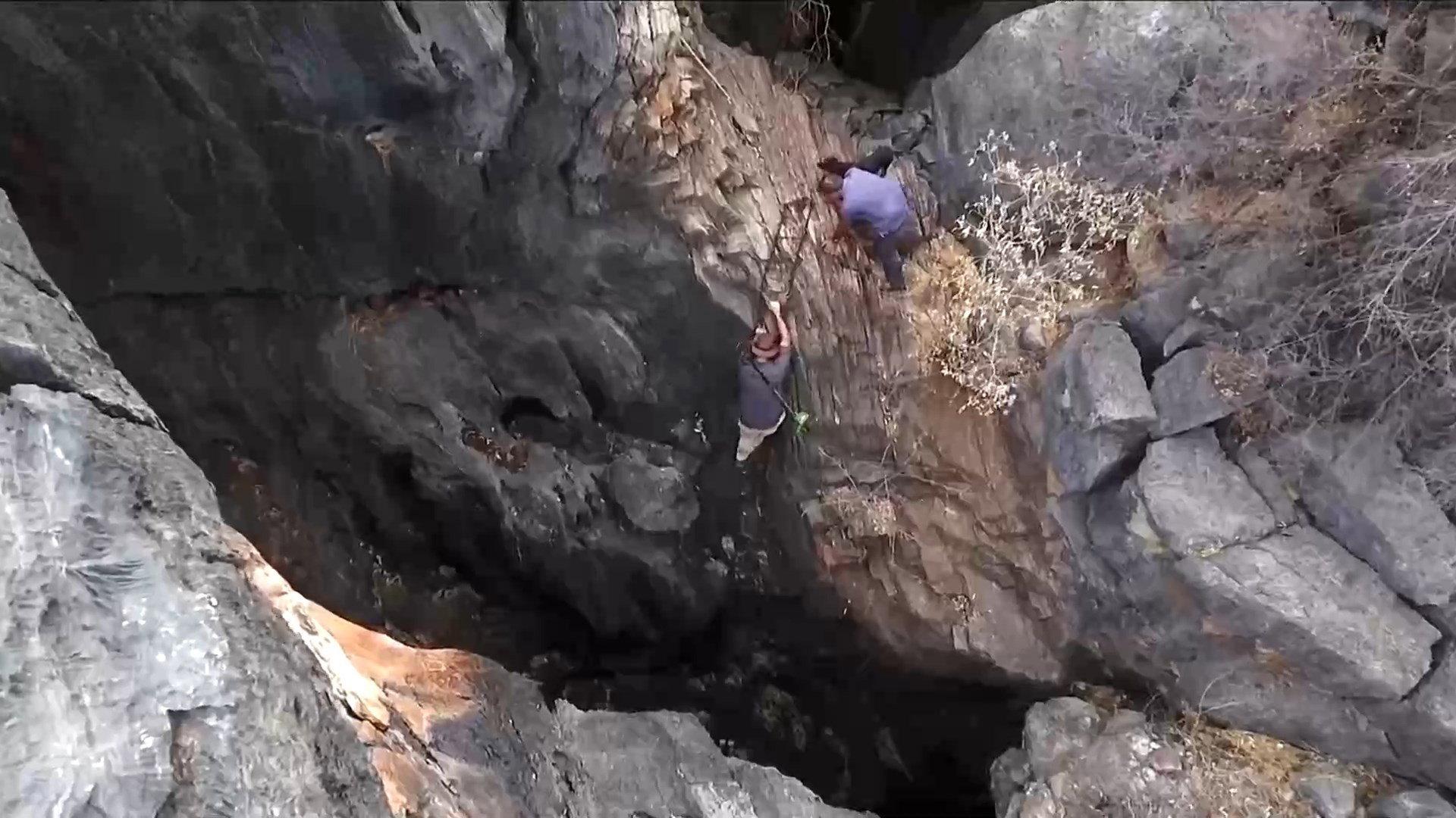 Still from Africa's Cursed Lake of Gold