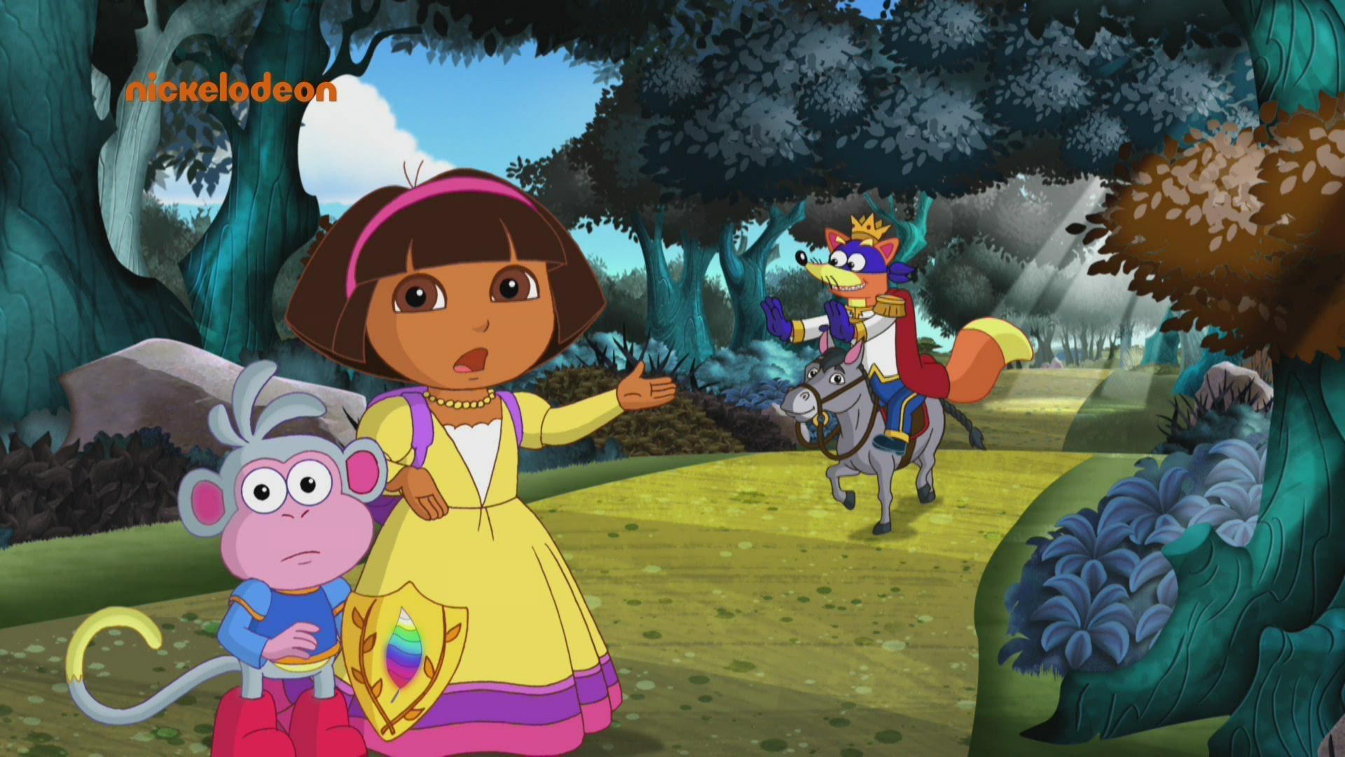 Still from Dora Saves Fairytale Land