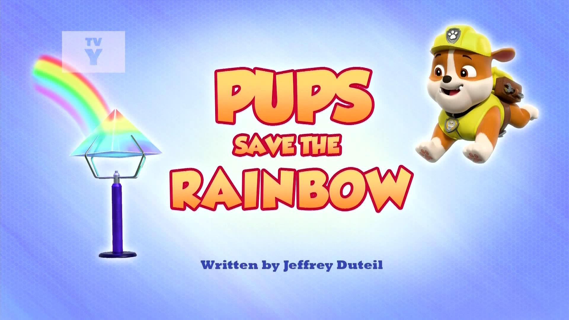 Still from Pups Save the Rainbow