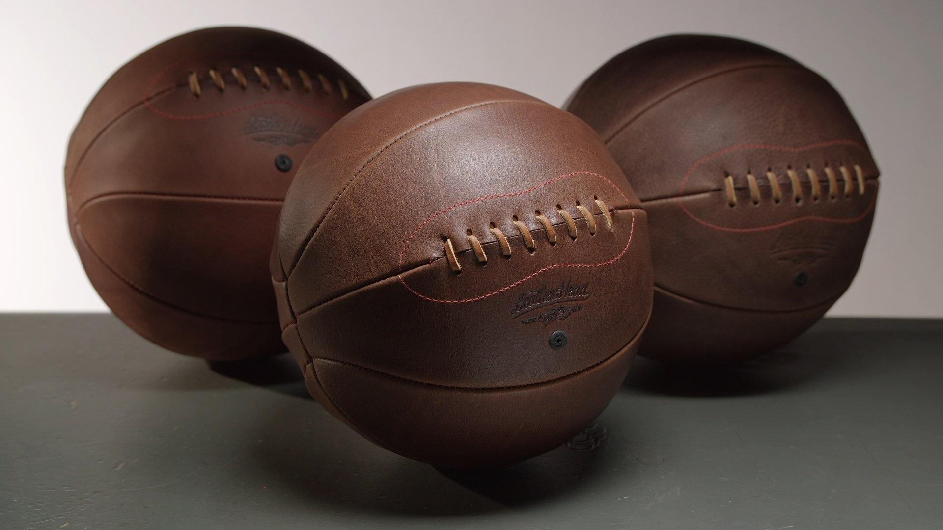 Still from Leather Basketballs, Flood Gates, Wood Panel Canvases, Shoelaces