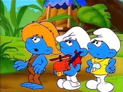 Still from Shutterbug Smurfs