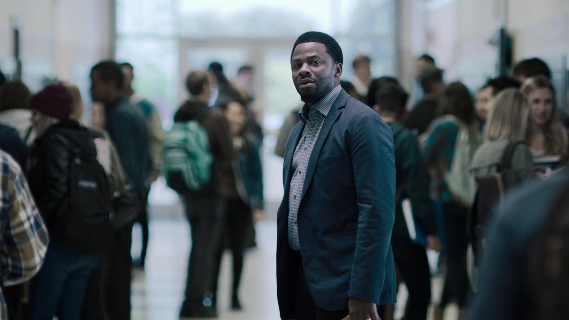 Still from In High School, Even on a Good Day, It's Hard to Tell Who's on Your Side