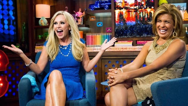 Still from Tamra Judge (Barney) & Hoda Kotb