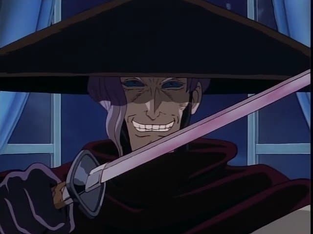 Still from The Appearance of Kurogasa: Visitor from the Shadows